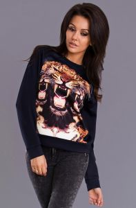REDIAL BLUZA - GRANATOWY 7505-2