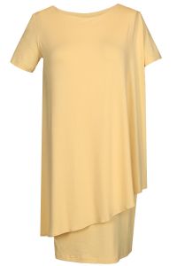 Sukienka dzienna model  FSU689 Żółty