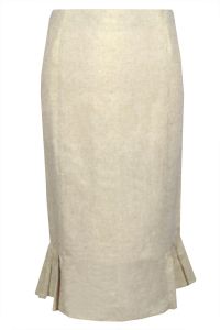 Spódnica FSP677 Champagne/Gold