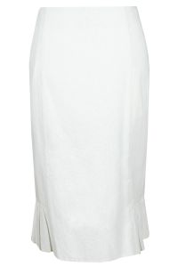 Spódnica FSP677 White/Silver