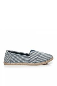 ESPADRYLE W PASECZKI Niebieski B210N