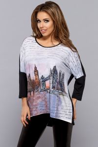 Bluzka Model BLV 008 Black
