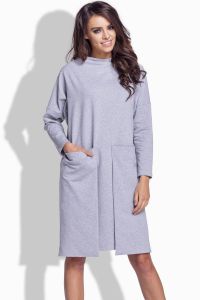 Sukienka Model L163 Light Grey