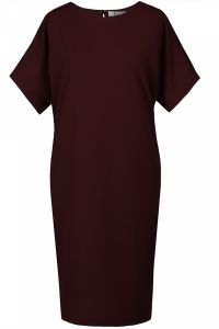 Sukienka FSU766 BORDOWY