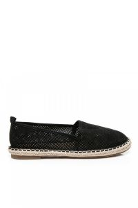ESPADRYLE Z AŻUREM Czarny CNBMB188-43B