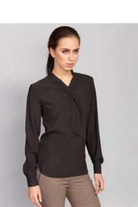 Elegancka bluzka wykonana z włoskiej krępy MM2061 Black