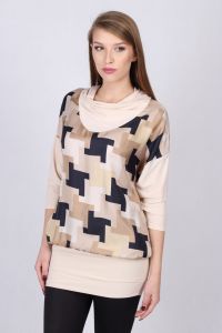 Tunika model 755B Beige