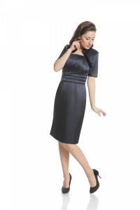 Sukienka FSU244 GRANATOWY