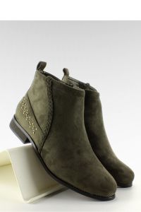 ZGRABNE ZAMSZOWE SZTYBLETY 100-601 BO-1 GREEN