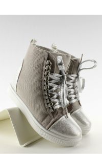SNEAKERSY Z ŁAŃCUSZKAMI R72 grey2/silver