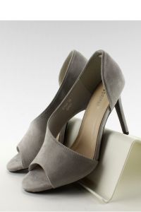 ASYMETRYCZNE SZPILKI OPEN TOE C70P GREY