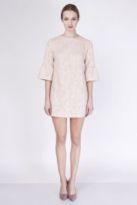 Sukienka Model SUK139 Koronka/Beige