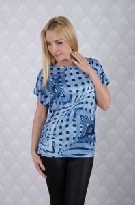 Bluzka w geometryczne wzory
