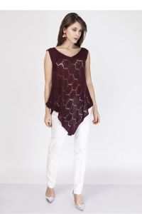 Sweter SWE116 Bordaux