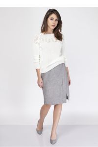 Sweter SWE109 Ecru