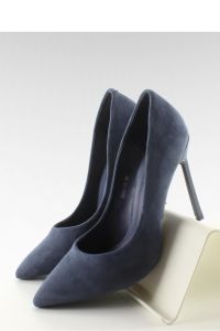 ELEGANCKIE CZÓŁENKA NA ORYGINALNYM OBCASIE 5051 NAVY