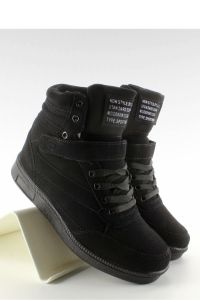 ZAMSZOWE SNEAKERSY LILUU XW33268 BLACK SUEDE