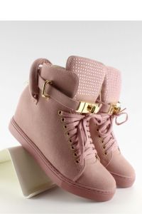 SNEAKERSY Z KŁÓDKĄ XW37012-3 PINK SUENDE