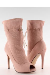AŻUROWE BOTKI OPEN TOE SY15 PINK