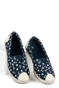 MARYNARSKIE ESPADRYLE Niebieski CNBH121N