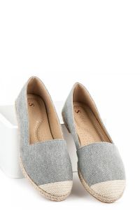 WYGODNE ESPADRYLE Szary CNBJH23G