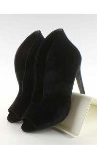 AKSAMITNE CZÓŁENKA BOTKI 8751 BLACK
