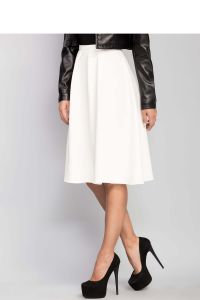 Spódnica o długości midi MM5011 White