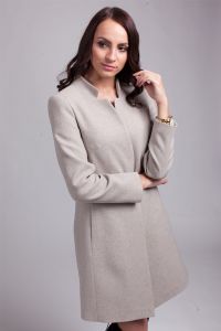 Płaszcz damski PLA029 beige