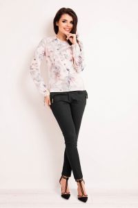 Bluzka Model M128 Light Flowers