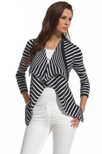 Sweter Damski Model 210091 Navy/White