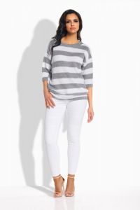 Sweter Damski Model LS183 Light Grey