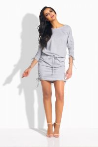 Sukienka Model L182 Light Grey
