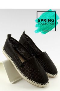 ESPADRYLE DAMSKIE AŻUROWE MB188-43 CZARNY