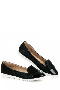 BALERINKI DAMSKIE Czarny CNB1A006B
