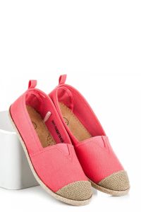 BALERINKI ESPADRYLE Różowy CNBAH17-7939CO