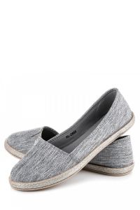 ESPADRYLE SLIP ON Szary CNBAL-2655G
