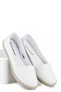 ESPADRYLE SLIP ON Biały CNBAL-2655W