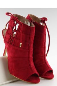 BOTKI NA SZPILCE OPEN TOE 1308 RED