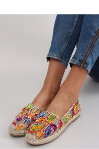 KOLOROWE ESPADRYLE NA SIATECZCE 3058 BEIGE