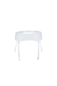 Pas do pończoch Romance LV-PP20 White