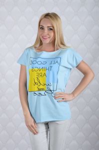 Bluzka z nadrukiem All good night