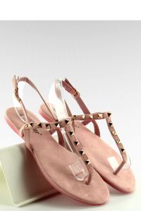 MIĘKKIE SANDAŁKI Z ĆWIEKAMI DD25 PINK