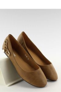 BALERINY Z OKRĄGŁYMI NOSKAMI AF-44 KHAKI
