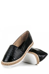 B?YSZCZ?CE ESPADRYLKI CNB6507B Czarny