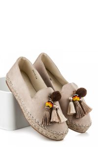 ESPADRYLE Z FR?DZLAMI I POMPONEM CNB8213-14BE