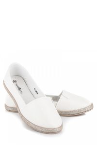 ESPADRYLE Z BROKATEM CNBAL-2656W Biały