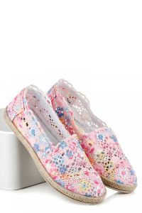 A?UROWE ESPADRYLE CNBB797-20P Różowy