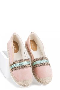WIOSENNE ESPADRYLE CNBR8P Różowy