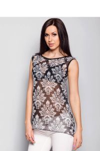 Tunika o prostym fasonie MM2020 Black