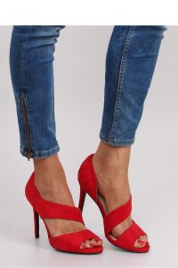 ASYMETRYCZNE CZÓŁENKA OPEN TOE ZY093 RED